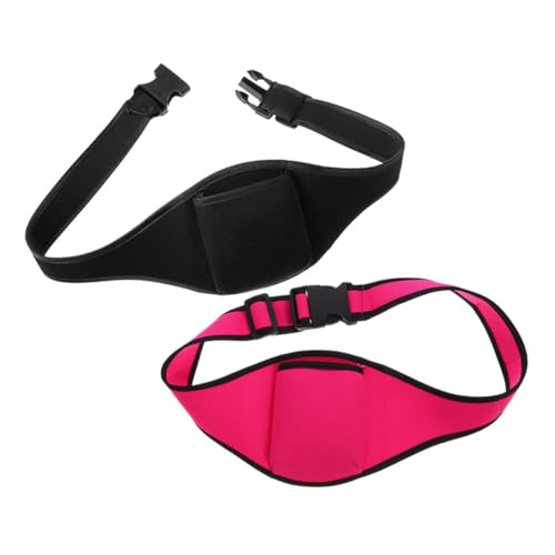 Outanaya Mikrofon Gürtel Pack 2 Stück Mikrofon Tragetasche Verstellbare Fitness Mikrofontasche Für Trainer Mikrofon Pack Hüfttasche Schweißabsorbierend von Outanaya