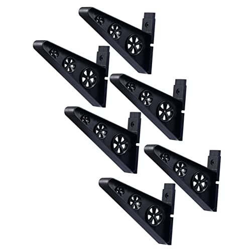 Outanaya Multi Wall Rack Snowboard Skateboard Schirmhalterung Display Display Stand (schwarz) von Outanaya