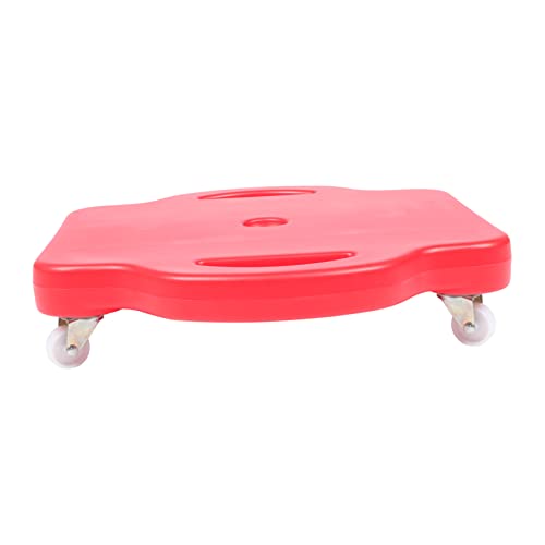 Outanaya Roller Campingspielzeug Kinder Sitzen Scooter Board Gleichgewichtstrainingsspielzeug Balancierendes Scooter-board Kinder-skateboard Kindergarten Scooter Board Plastik Rot von Outanaya