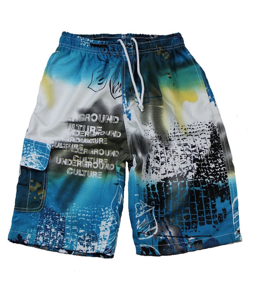 Outburst Badeshorts Nickel Sportswear Bermuda Shorts Boardshorts mit Tasche blau Outburst Badeshorts Nickel Sportswear Bermuda Shorts Boardshorts mit Tasche blau von Outburst