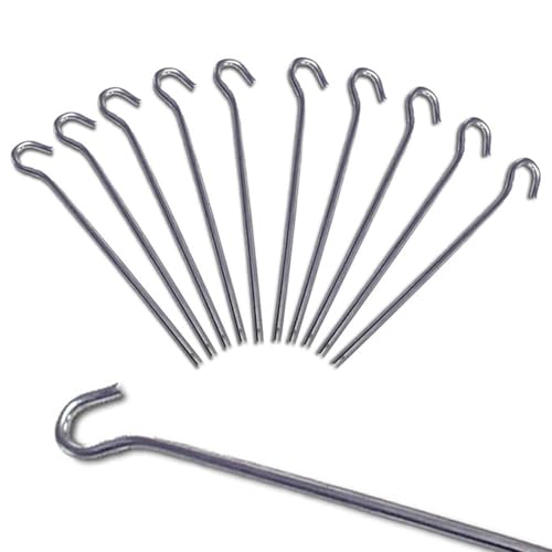 Outdoor International 50 x Heringe 20 cm Felsnagel - Zelt Hering Erdnagel 4 mm - Stahl Nägel verzinkt Outdoor International 50 x Heringe 20 cm Felsnagel - Zelt Hering Erdnagel 4 mm - Stahl Nägel verzinkt von Outdoor International