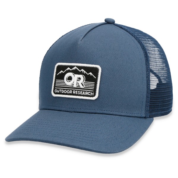 Outdoor Research - Advocate Trucker Hi Pro Cap - Cap Gr One Size blau von Outdoor Research