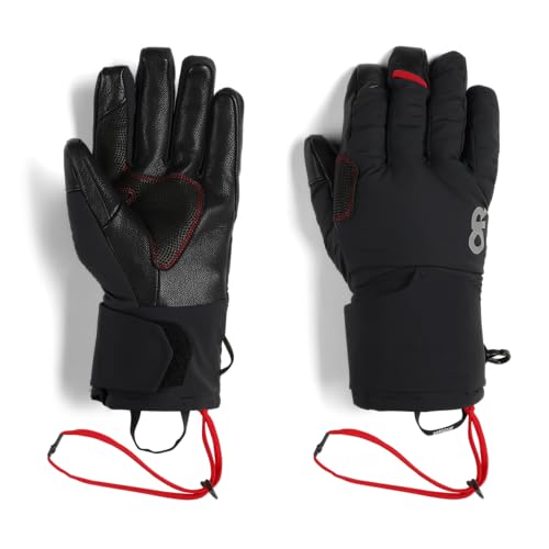 Outdoor Research: Schwarz, Erwachsene, Outdoor-Enthusiasten, Frauen, Handschuhe, XL, Leder, Nylon, Ziegenleder, Haken und Schlaufenverschluss Outdoor Research: Schwarz, Erwachsene, Outdoor-Enthusiasten, Frauen, Handschuhe, XL, Leder, Nylon, Ziegenleder, Haken und Schlaufenverschluss von Outdoor Research