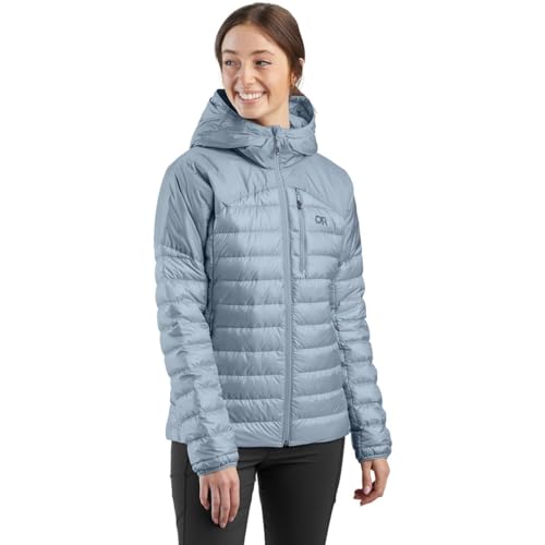 Outdoor Research Helium Down Hooded Women's Jacket Arctic XL von Outdoor Research