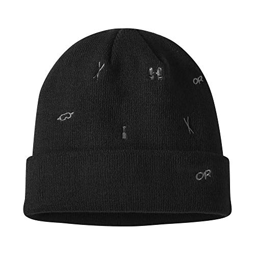 Outdoor Research Yardsale Beanie Schwarz, Kopfbedeckung, Größe One Size - Farbe Black von Outdoor Research