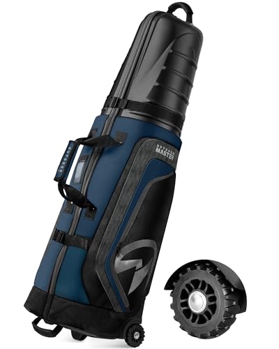 OutdoorMaster Golf Reisetaschen für Fluglinien mit Rädern und Hartem Oberem Koffer, Schützen Golfschläger, Leicht und Sinfach zu Manövrieren, Version aktualisieren, Blau OutdoorMaster Golf Reisetaschen für Fluglinien mit Rädern und Hartem Oberem Koffer, Schützen Golfschläger, Leicht und Sinfach zu Manövrieren, Version aktualisieren, Blau von OutdoorMaster