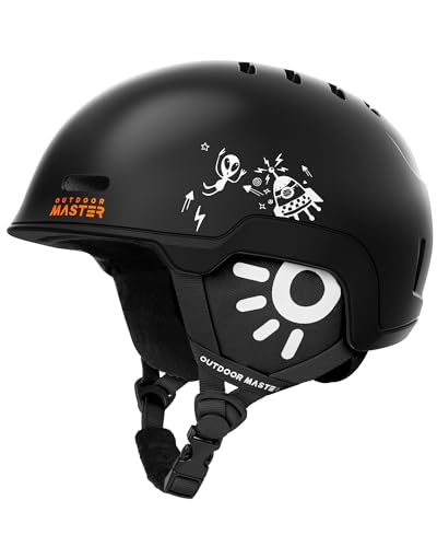 OutdoorMaster Kinder Skihelm, Snowboardhelm für Jungen & Mädchen, Robuste PC-Schale & EPS-Schaum, 12 Belüftungsöffnungen, Verstellbarer Schneesporthelm, Zertifizierter Schneesport- und Snowboardhelm OutdoorMaster Kinder Skihelm, Snowboardhelm für Jungen & Mädchen, Robuste PC-Schale & EPS-Schaum, 12 Belüftungsöffnungen, Verstellbarer Schneesporthelm, Zertifizierter Schneesport- und Snowboardhelm von OutdoorMaster