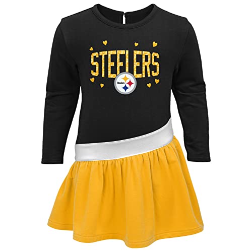 Outerstuff NFL Mädchen Tunika Jersey Kleid - Pittsburgh Steelers 2T von Outerstuff