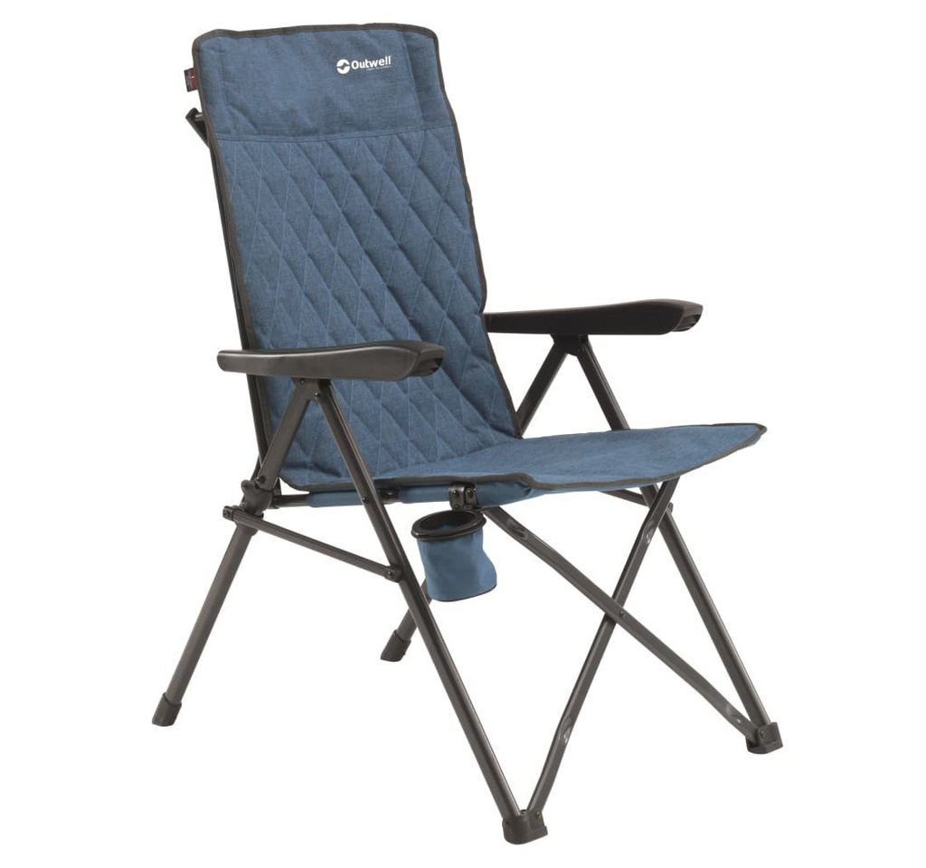 Outwell Campingstuhl Klappbarer Campingstuhl Lomond Blau von Outwell