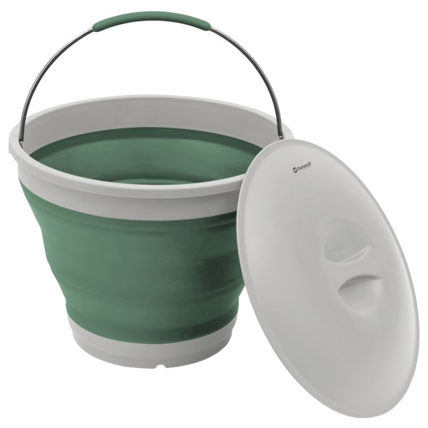 Outwell - Collaps Bucket with Lid - Wasserträger Gr One Size grau von Outwell