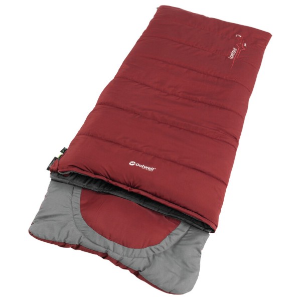 Outwell - Contour Junior - Kinderschlafsack Gr 170 x 70 cm rot von Outwell