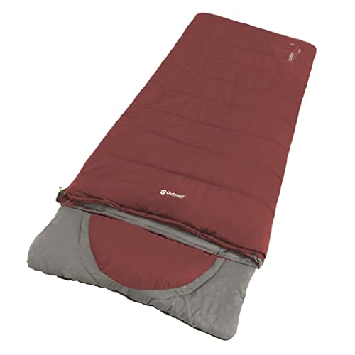 Outwell Contour Lux Schlafsack, red, LINKS von Outwell