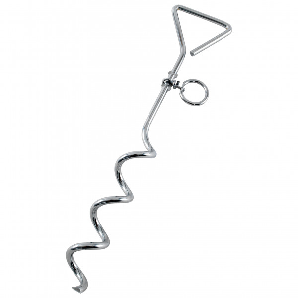 Outwell - Dog Tether - Zelthering Gr 45 cm grau von Outwell