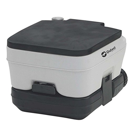 Outwell Erwachsene 10L Portable Campingtoilette, Grau, One Size Outwell Erwachsene 10L Portable Campingtoilette, Grau, One Size von Outwell
