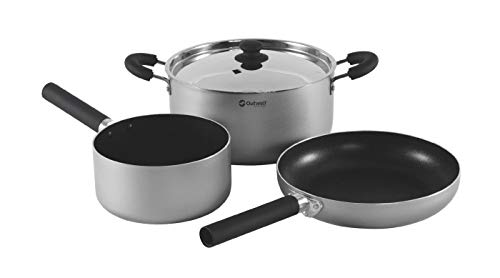 Outwell Erwachsene Koch Feast Set L Kochset, Silver, One Size Outwell Erwachsene Koch Feast Set L Kochset, Silver, One Size von Outwell