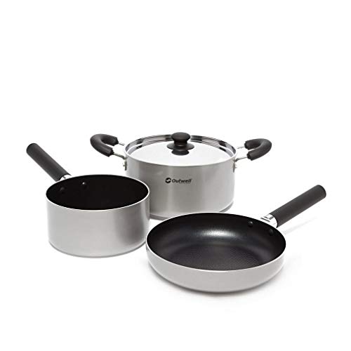Outwell Feast Kochset M, Silver, One Size Outwell Feast Kochset M, Silver, One Size von Outwell