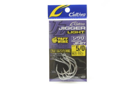 Inhaber Jigger Licht shiwari Haken biegesteife Draht jf27 # 5/0 Japan Import von Owner