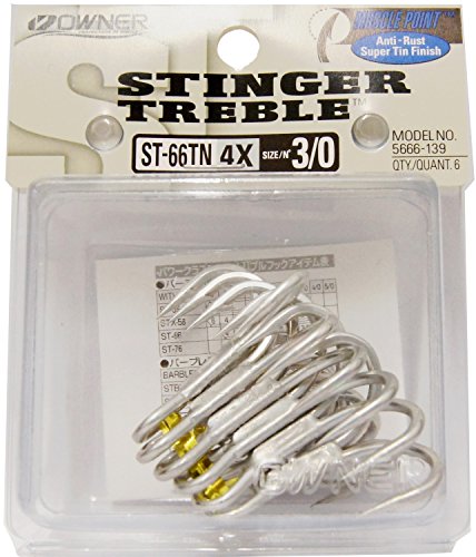 Owner Drilling ST-66TN 4X Strong Treble Tinned Finish 5660-139 Gr. Owner Drilling ST-66TN 4X Strong Treble Tinned Finish 5660-139 Gr. von Owner
