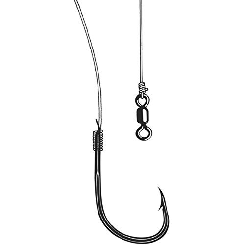 Owner Uni – Erwachsene w/Bait Hook, Size (3-Pack) Ghost Leader Fluorocarbon mit Köderhaken, Größe 1/0, 3 Stück, Mehrfarbig/Meereswellen (Ocean Tides), Einheitsgröße Owner Uni – Erwachsene w/Bait Hook, Size (3-Pack) Ghost Leader Fluorocarbon mit Köderhaken, Größe 1/0, 3 Stück, Mehrfarbig/Meereswellen (Ocean Tides), Einheitsgröße von Owner