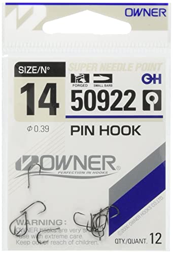 Owner Pin Hook BC Haak - Maat 8 - 9 stuks Owner Pin Hook BC Haak - Maat 8 - 9 stuks von Owner