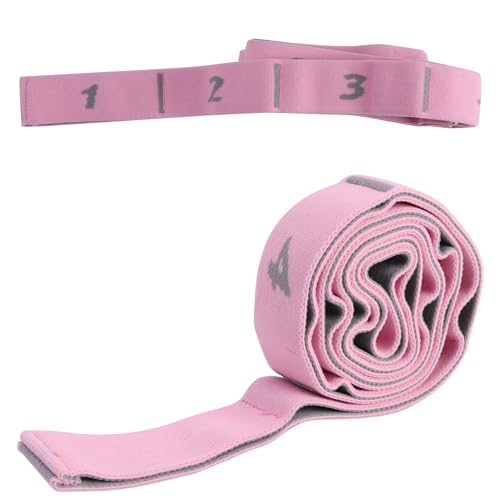Yoga Stretching Band mit 11 Schlaufen, Fitnessbänder Band Yoga Stretch Gurt, Yoga-Stretchbänder - Widerstandsbänder für Yoga, Pilates, Tanz und Fitness, verstellbar und langlebig, für Erwachsene Yoga Stretching Band mit 11 Schlaufen, Fitnessbänder Band Yoga Stretch Gurt, Yoga-Stretchbänder - Widerstandsbänder für Yoga, Pilates, Tanz und Fitness, verstellbar und langlebig, für Erwachsene von Ownkim