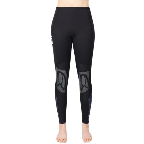 Owntop Neoprenhose für Männer Frauen und Jugend - 3MM Tauchhose, Thermo Tauchanzug Hosen, Erwachsene Wetsuits Pants Sonnenschutz UV 50+ Badeanzüge, S von Owntop