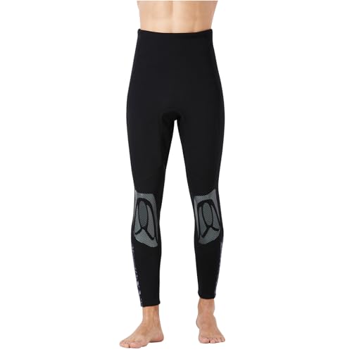 Owntop Neoprenhose für Männer Frauen und Jugend - 3MM Tauchhose, Thermo Tauchanzug Hosen, Erwachsene Wetsuits Pants Sonnenschutz UV 50+ Badeanzüge, XXL von Owntop