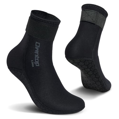 Owntop Neoprensocken, 3mm Neopren Socken für Damen Herren Warm Halten Tauchsocken Schwimmen Socken für Schwimmen, Schnorcheln, Segeln, Surfen Wassersport Owntop Neoprensocken, 3mm Neopren Socken für Damen Herren Warm Halten Tauchsocken Schwimmen Socken für Schwimmen, Schnorcheln, Segeln, Surfen Wassersport von Owntop