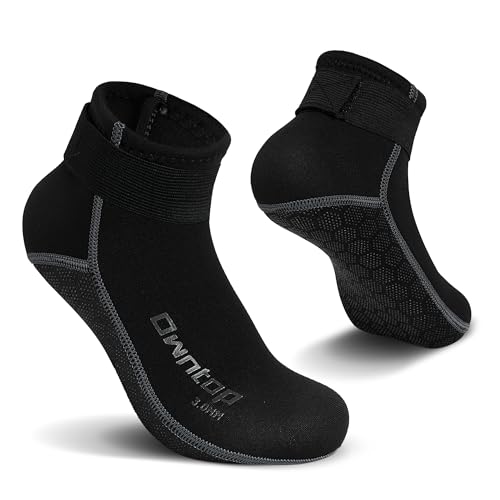 Owntop Neoprensocken, 3mm Neopren Socken für Damen Herren Warm Halten Tauchsocken Schwimmen Socken für Schwimmen, Schnorcheln, Segeln, Surfen Wassersport Owntop Neoprensocken, 3mm Neopren Socken für Damen Herren Warm Halten Tauchsocken Schwimmen Socken für Schwimmen, Schnorcheln, Segeln, Surfen Wassersport von Owntop