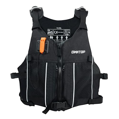 Owntop Schwimmhilfen Erwachsene Jugend mit Trinkrucksack, Pfeife, Mesh Taschen| Verstellbare Auftriebsweste| Leichte Schwimmjacke Unisex für SUP, Kajakfahren, Angeln Alle Wassersportarten Owntop Schwimmhilfen Erwachsene Jugend mit Trinkrucksack, Pfeife, Mesh Taschen| Verstellbare Auftriebsweste| Leichte Schwimmjacke Unisex für SUP, Kajakfahren, Angeln Alle Wassersportarten von Owntop