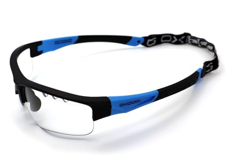 Oxdog - Floorball Unihockey Schutzbrille SPECTRUM Junior/Senior, Black/Blue mit IFF Zertifikat Oxdog - Floorball Unihockey Schutzbrille SPECTRUM Junior/Senior, Black/Blue mit IFF Zertifikat von Oxdog