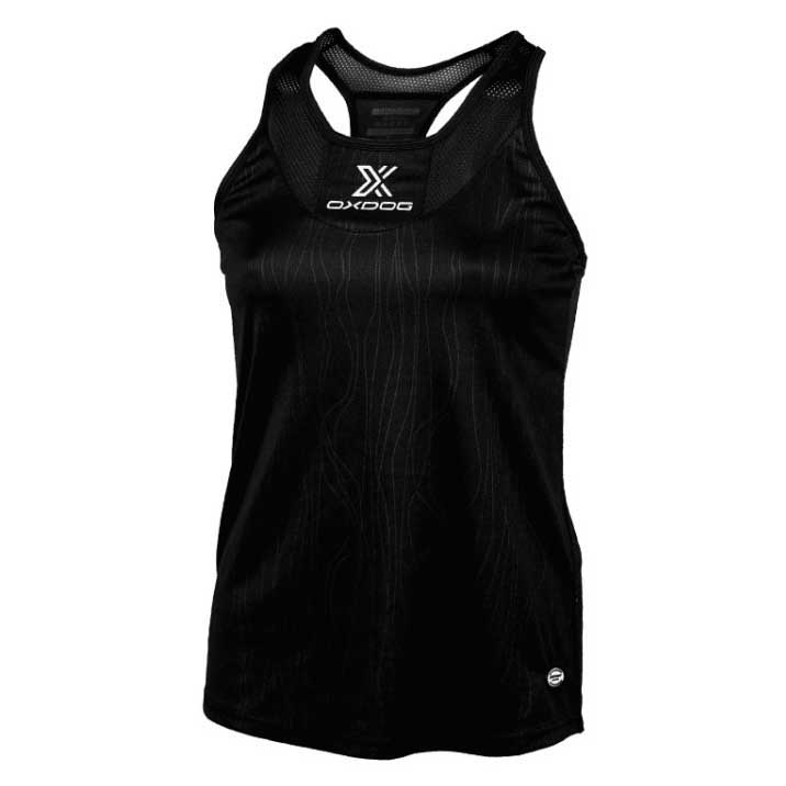 Oxdog Tiebreak Sleeveless T-shirt Schwarz M Frau Oxdog Tiebreak Sleeveless T-shirt Schwarz M Frau von Oxdog