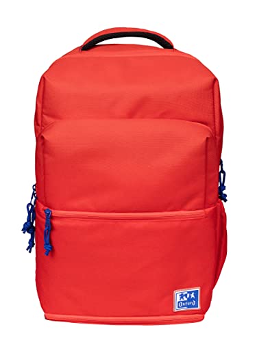 Oxford B-Out Unisex-Schulrucksack, 30 l, 42 cm, gepolsterte Laptoptasche, Kühltasche, recyceltes Polyester, RPET, Rot, rot, 42x30x15cm, Casual Oxford B-Out Unisex-Schulrucksack, 30 l, 42 cm, gepolsterte Laptoptasche, Kühltasche, recyceltes Polyester, RPET, Rot, rot, 42x30x15cm, Casual von Oxford