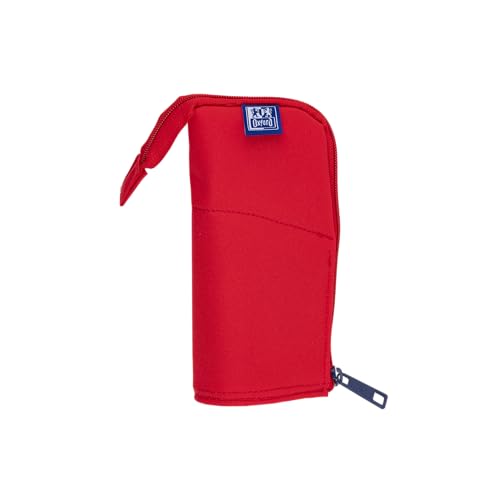 Oxford Federmäppchen Stand-Up Stiftehalter mit Reißverschluss, Stifte-Tasche, rot Oxford Federmäppchen Stand-Up Stiftehalter mit Reißverschluss, Stifte-Tasche, rot von Oxford