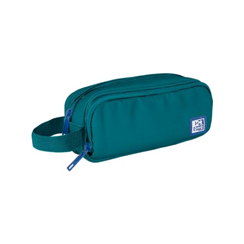 Oxford B-Smart Federmäppchen, 3 Fächer, elastisches Gummi, recyceltes Material RPET, Aqua Oxford B-Smart Federmäppchen, 3 Fächer, elastisches Gummi, recyceltes Material RPET, Aqua von Oxford