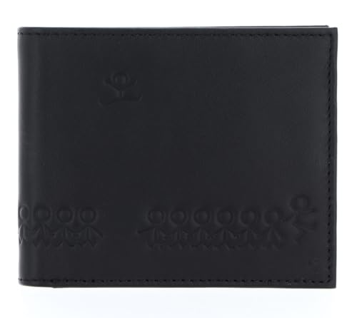 Oxmox Geldbörse Leder Leather RFID Protect Querscheinbörse Jumping-Jack Embossed Black Oxmox Geldbörse Leder Leather RFID Protect Querscheinbörse Jumping-Jack Embossed Black von Oxmox