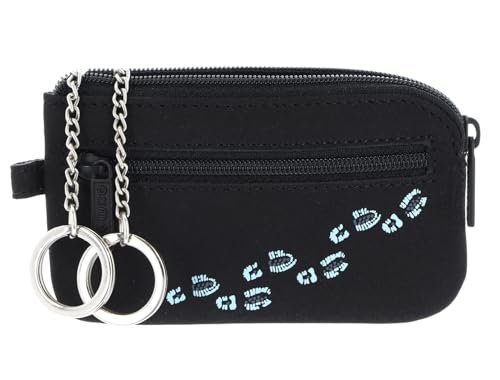 oxmox Schlüsseletui New Cryptan Keyholder Footsteps Print Cyan Black oxmox Schlüsseletui New Cryptan Keyholder Footsteps Print Cyan Black von Oxmox