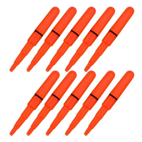 Oxxggkao 10Pcs Wiederverwendbare Angelrute Spitze Licht Led Fising Glow Stick Fisch Angelrute Alarm Lampe Nacht Fisch Warnungen Glow Stick Einfach Zu Bedienen von Oxxggkao