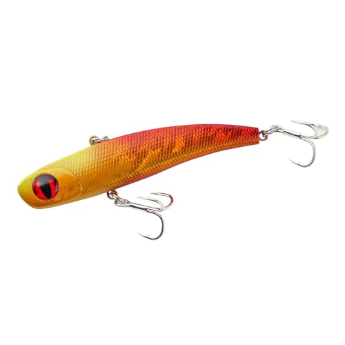 Oxxggkao 3 Größe Fischerei Köder Wobbler Fischerei Köder Künstliche Hardköder Crankbait Seefischertack Tackle Spinner Trolling Köder von Oxxggkao