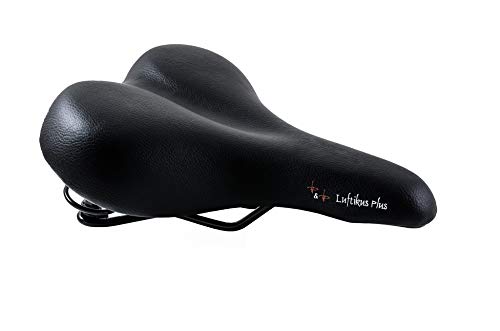 P&P pro cycling Luftikus Plus Berquemsattel, schwarz, Standard von P&P pro cycling