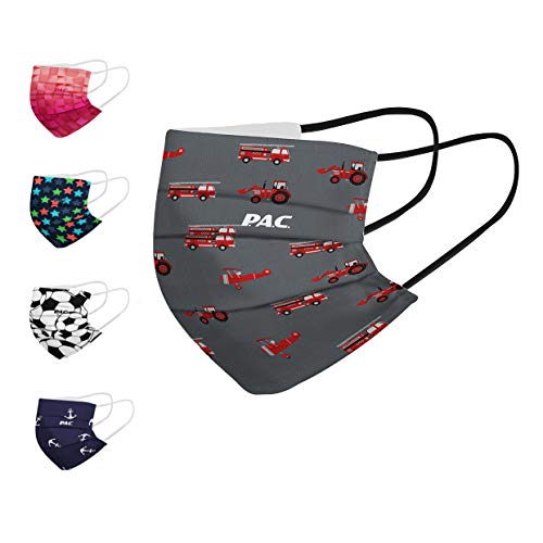 P.A.C. Kids Premium Community-Maske, Mund- & Nasenmaske, Behelfsmaske, Alltagsmaske, Waschbar bis 90°, Einfach aufziehen, Nasenbügel und Filtertasche, OEKO-TEX 100, Wiederverwendbar P.A.C. Kids Premium Community-Maske, Mund- & Nasenmaske, Behelfsmaske, Alltagsmaske, Waschbar bis 90°, Einfach aufziehen, Nasenbügel und Filtertasche, OEKO-TEX 100, Wiederverwendbar von P.A.C.