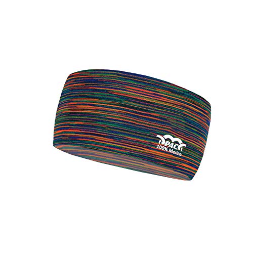 P.A.C. Merino Headband Multi Rainbows von P.A.C.