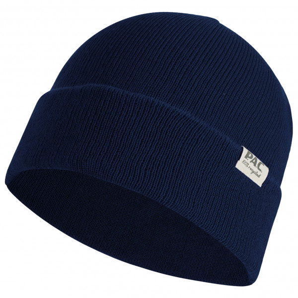 P.A.C. - Nature Bippa 100% Recycled Merino Beanie - Mütze Gr One Size blau von P.A.C.