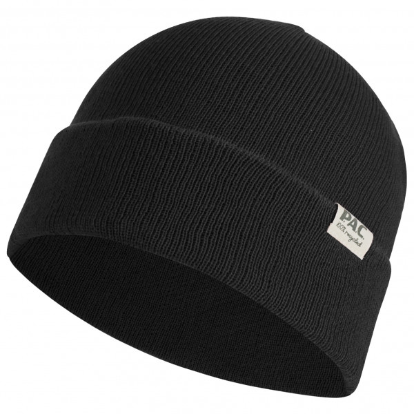 P.A.C. - Nature Bippa 100% Recycled Merino Beanie - Mütze Gr One Size schwarz von P.A.C.