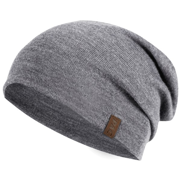 P.A.C. - Nature Renul Merino Beanie - Mütze Gr One Size grau von P.A.C.