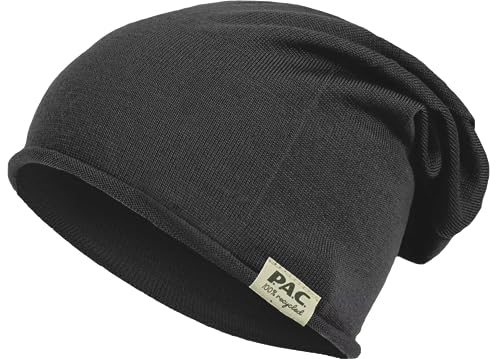 P.A.C. PAC Nature Merin 100% Recycled Merino Beanie Black P.A.C. PAC Nature Merin 100% Recycled Merino Beanie Black von P.A.C.