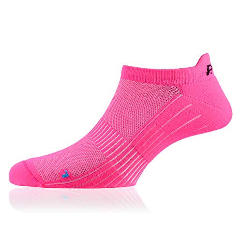 P.A.C. Footie Active Short Women Socken - Neon Pink von P.A.C.