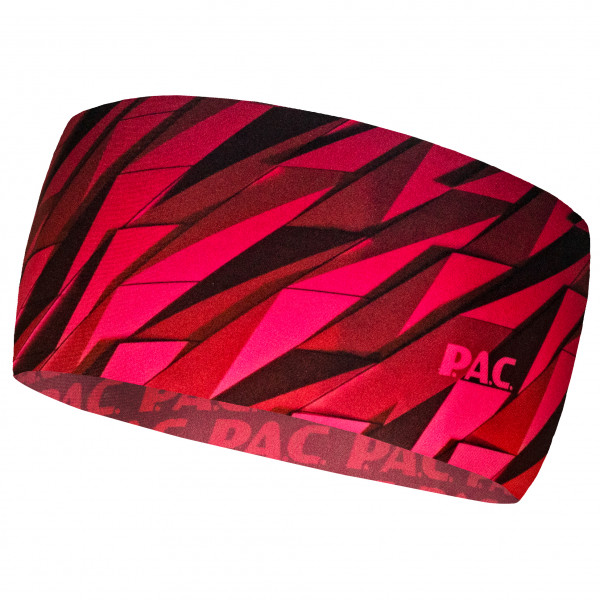 P.A.C. - Recycled Seamless Headband - Stirnband Gr One Size rot von P.A.C.