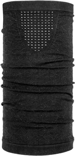 P.A.C. Seamless Merino Mesh Mask, One size, total black von P.A.C.