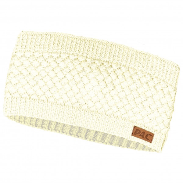 P.A.C. - Women's Monquia Merino Headband - Stirnband Gr One Size beige;türkis;weiß von P.A.C.